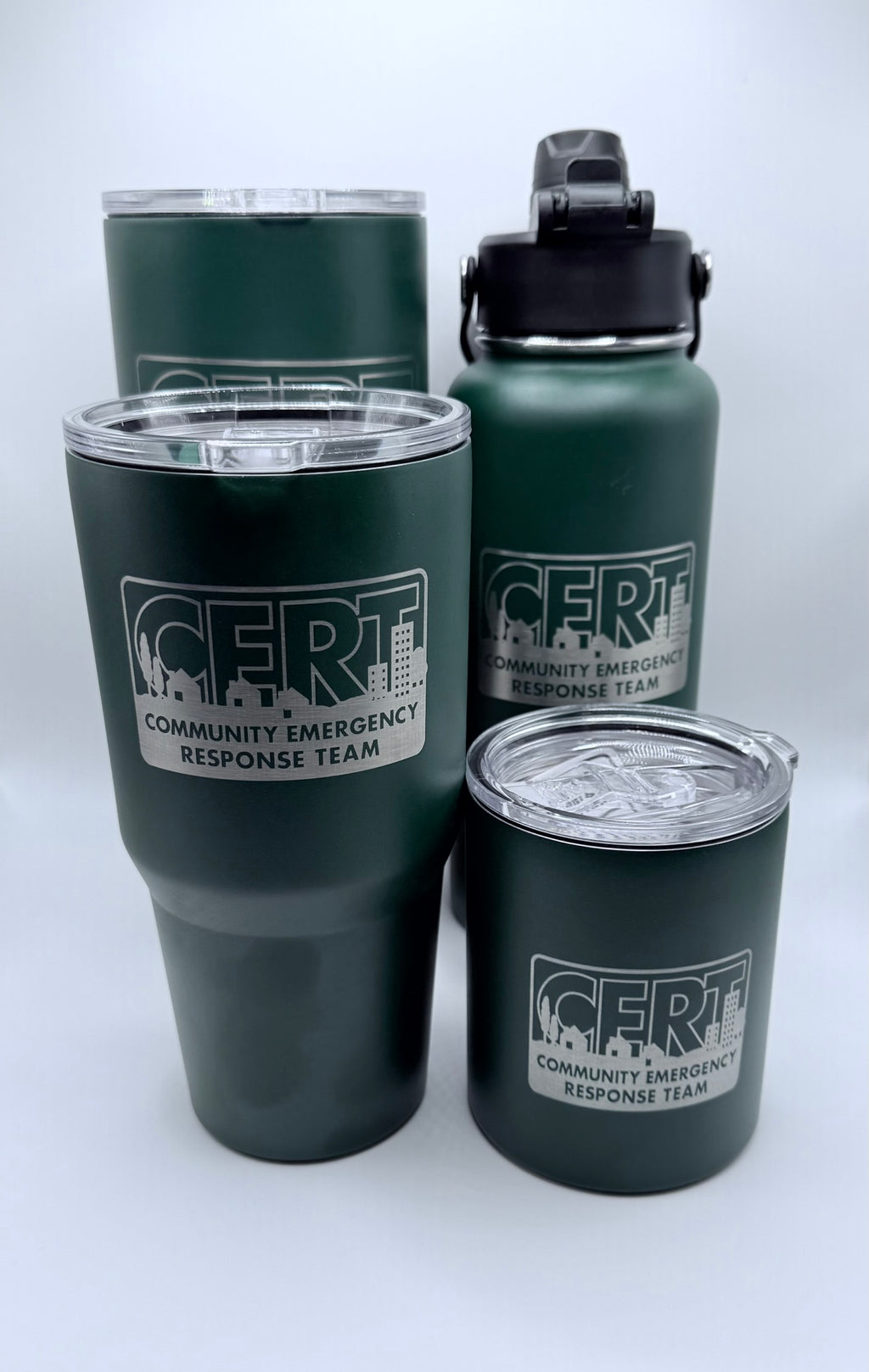 Green 12oz Camper Mug - Customizable