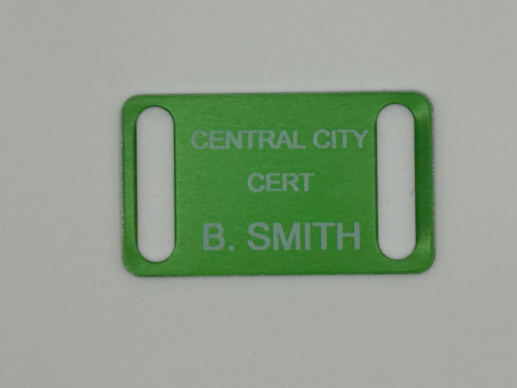Identification Tag – Slide-On Style