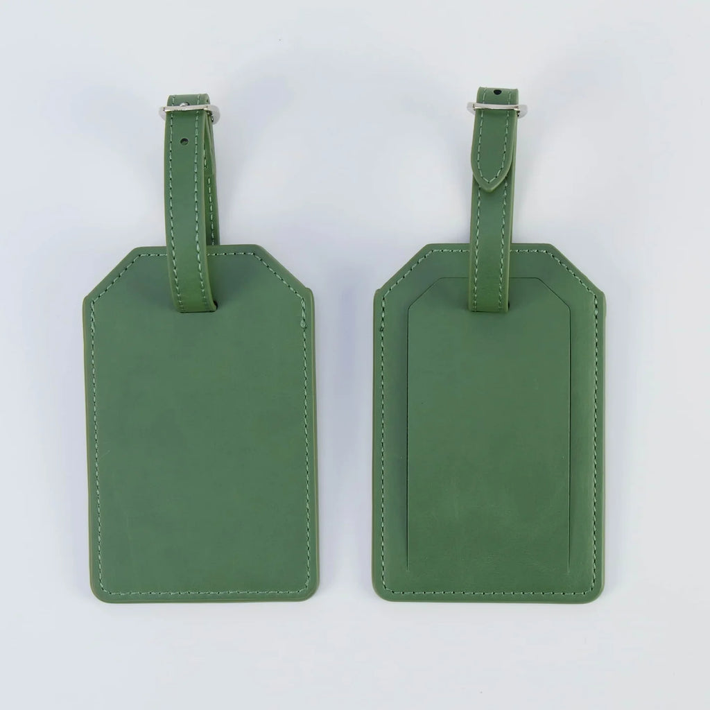 Laserette Leatherette Luggage Tag