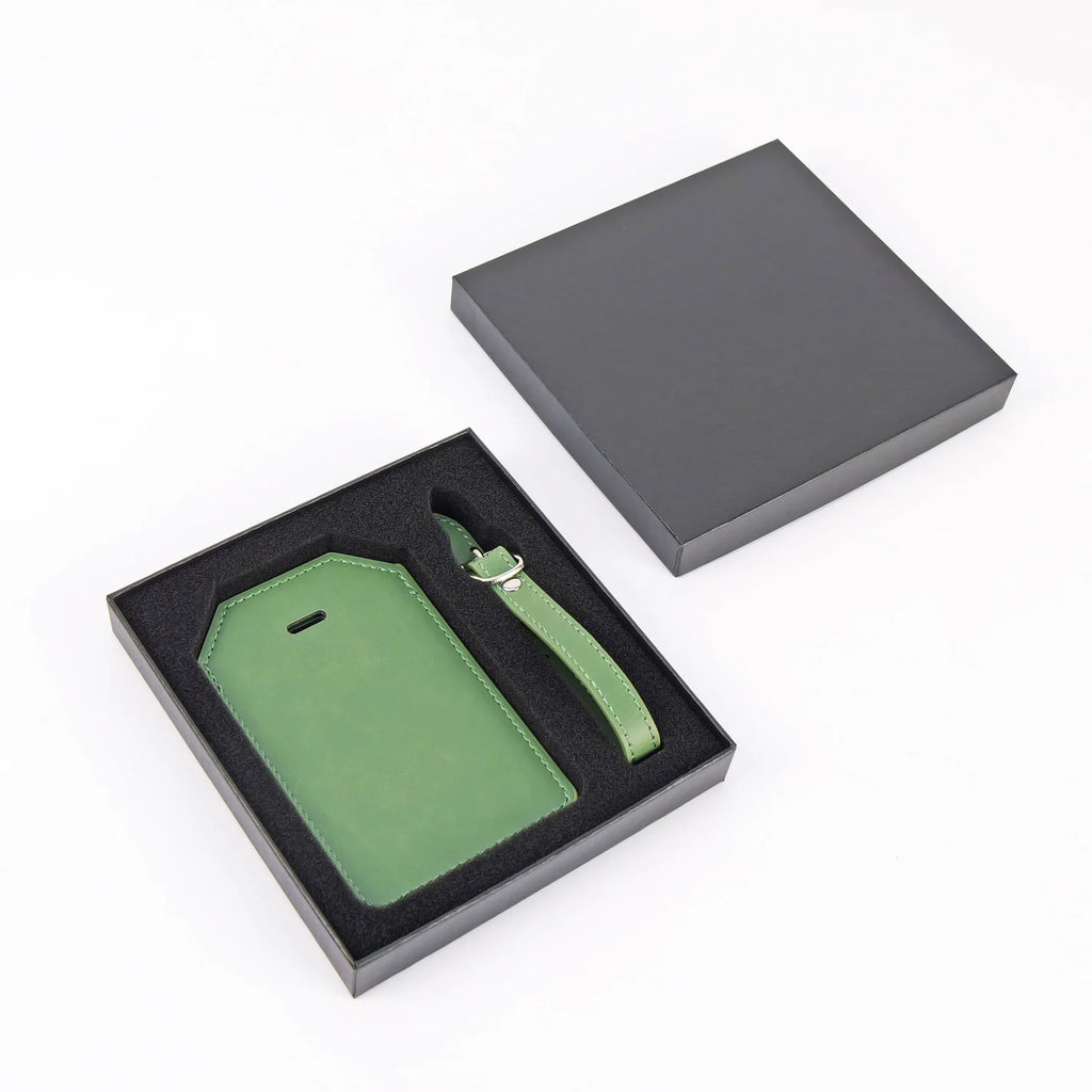 Laserette Leatherette Luggage Tag