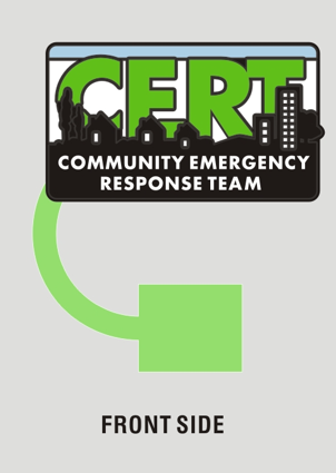Straw Toppers with CERT logo (COMING SOON)