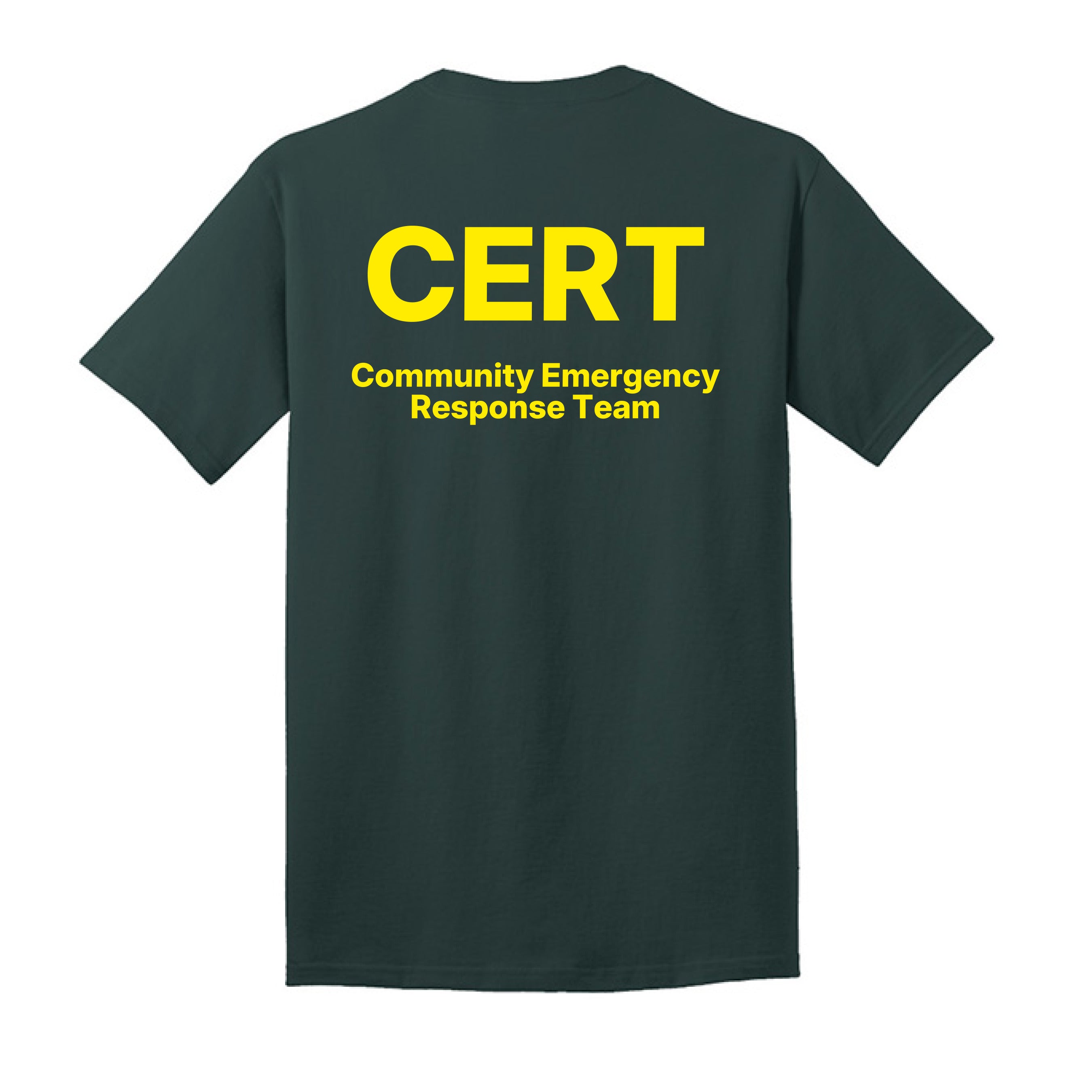 Dark Green - BACK